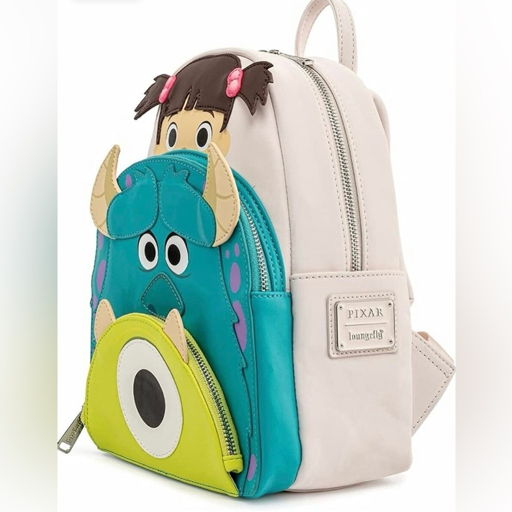 Loungefly Disney Pixar
Monsters Inc. Backpack & Sulley Plush - Picture 4 of 8